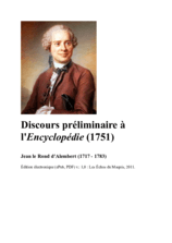 /data/cover_pdf/D'Alembert - Discours préliminaire à l'Encyclopédie